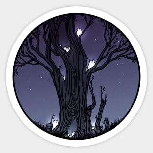 Dark forest Sticker